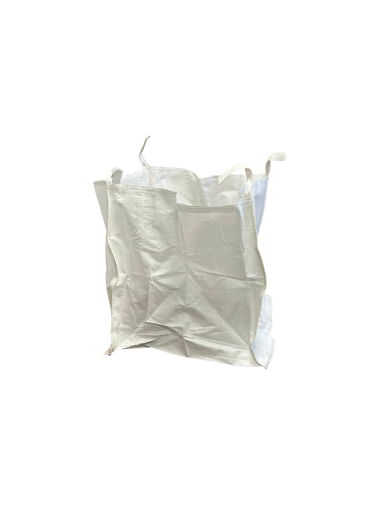 White Woven 1 Tonne Bulk Bags – 90 x 90 x 90CM 130GSM