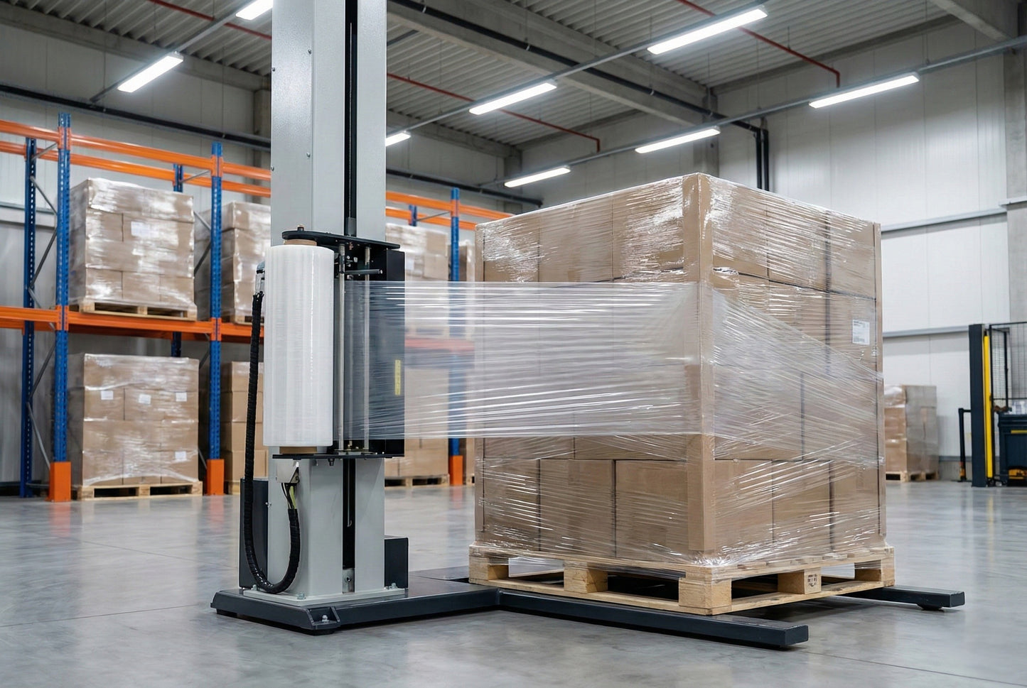 Clear Standard Machine Pallet Wrap – 500mm x 23mu (30% Recycled)