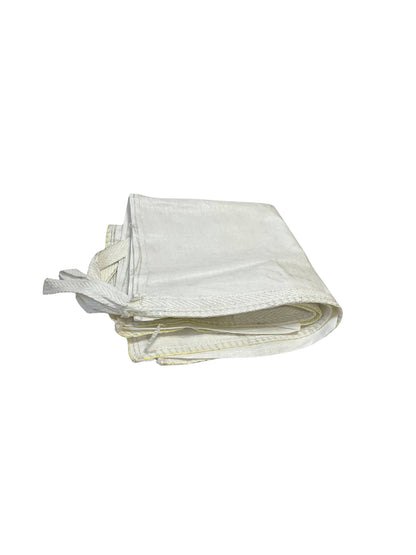 White Woven 1 Tonne Bulk Bags – 90 x 90 x 90CM 130GSM
