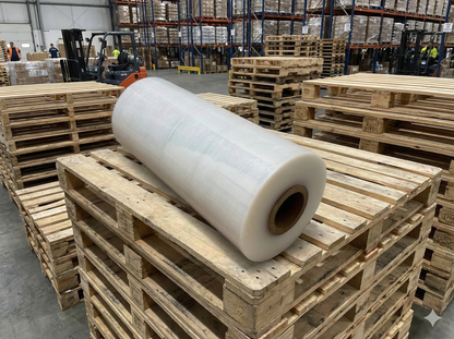 Clear Standard Machine Pallet Wrap – 500mm x 23mu (30% Recycled)