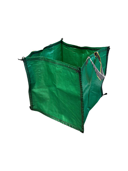 Green Woven Garden Waste Sacks